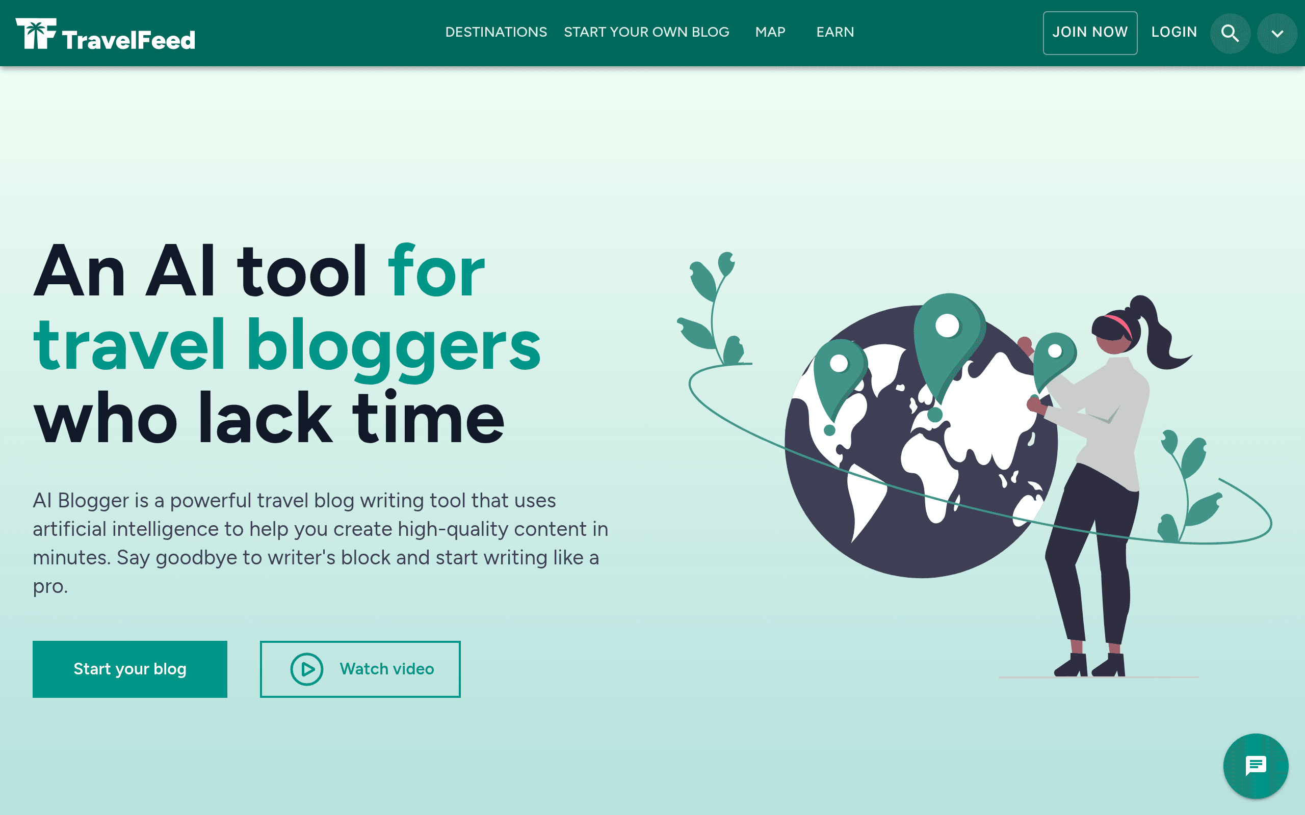 TravelFeed AI Blogger