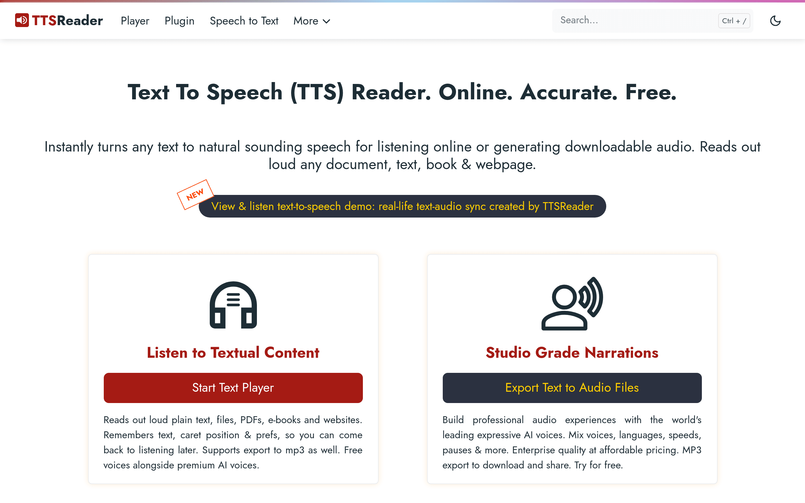 TTS Reader