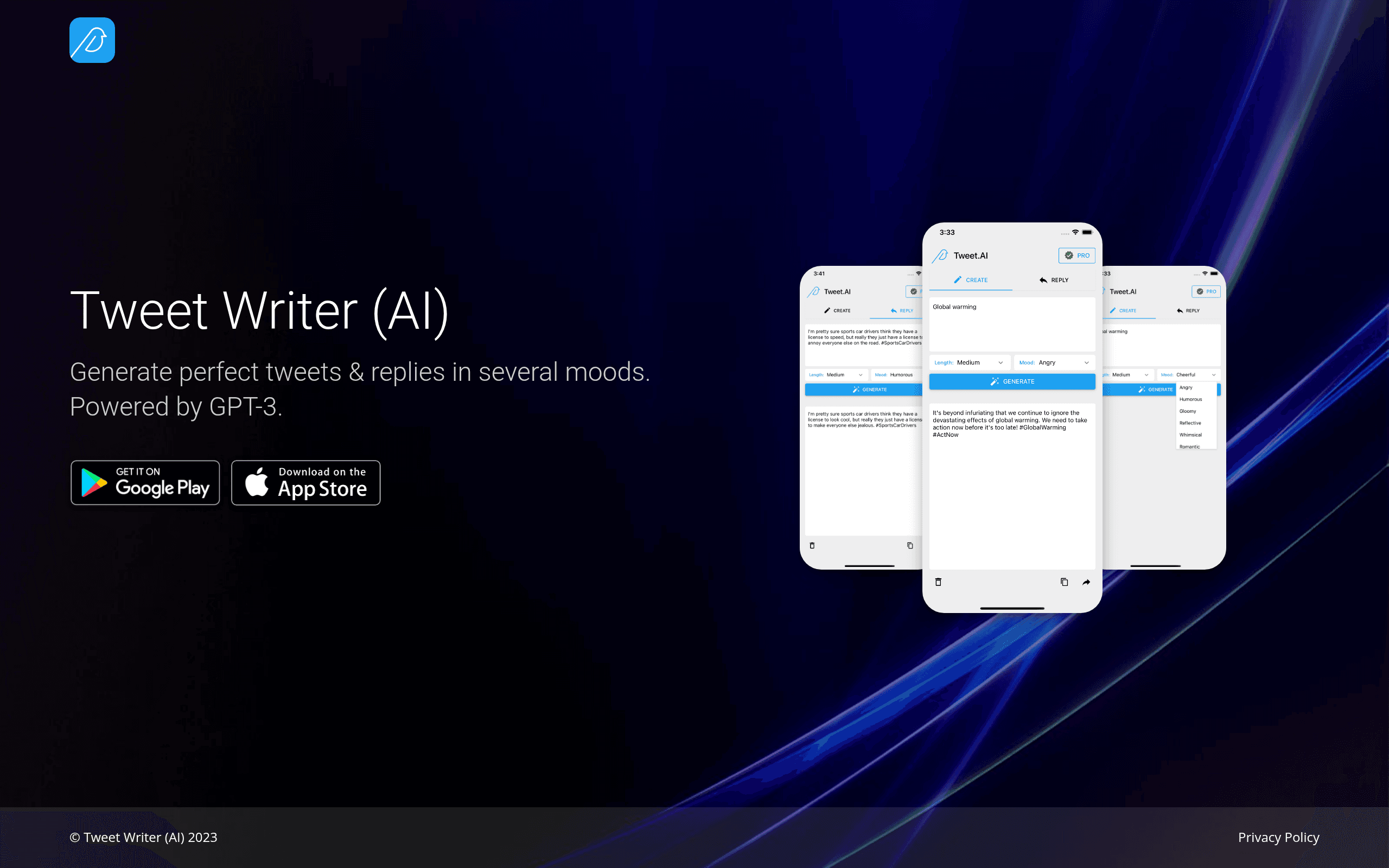 Tweet Writer AI