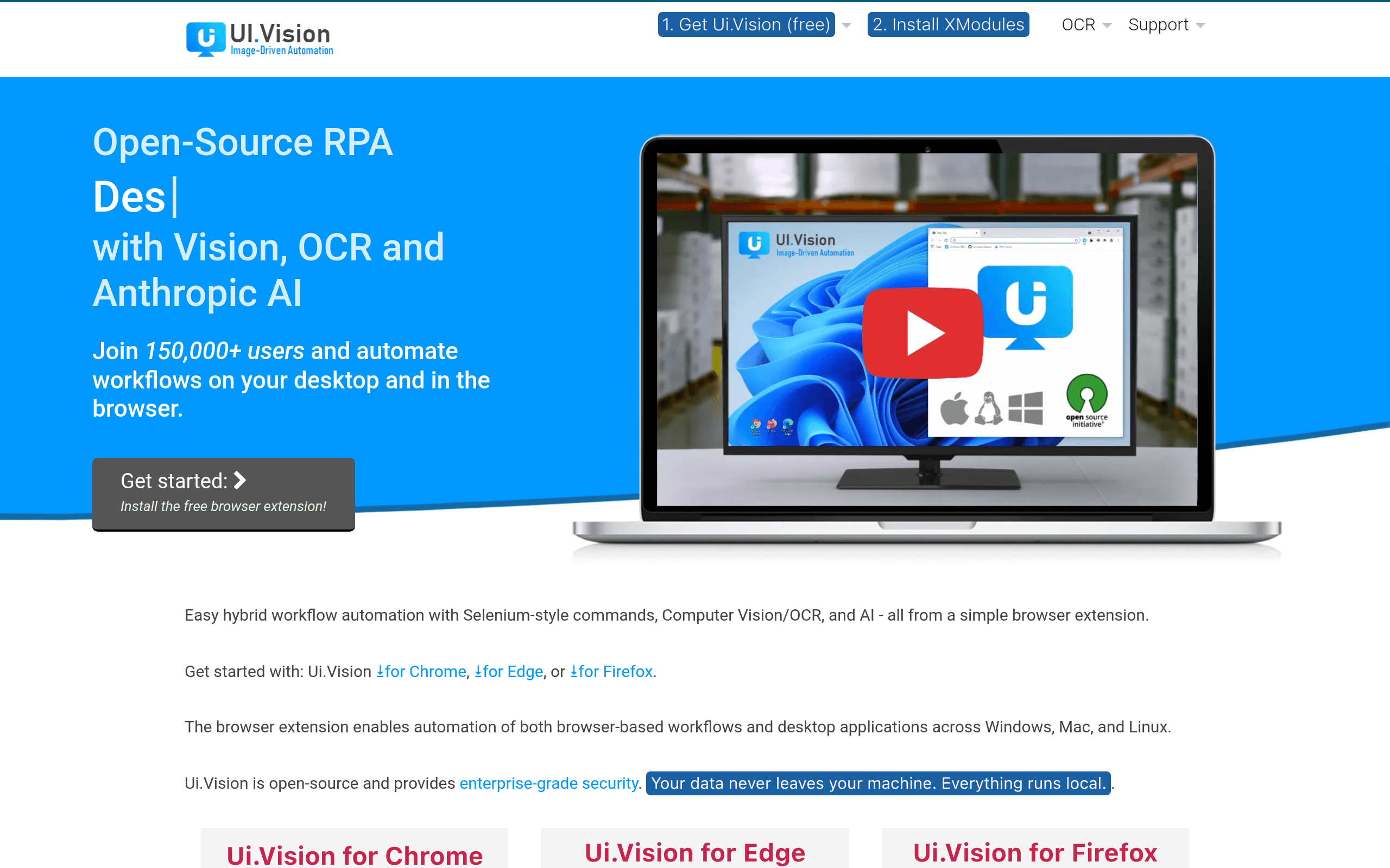 UI Vision RPA