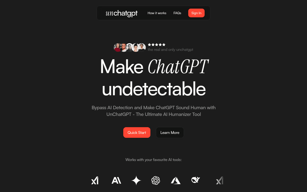 Unchatgpt AI