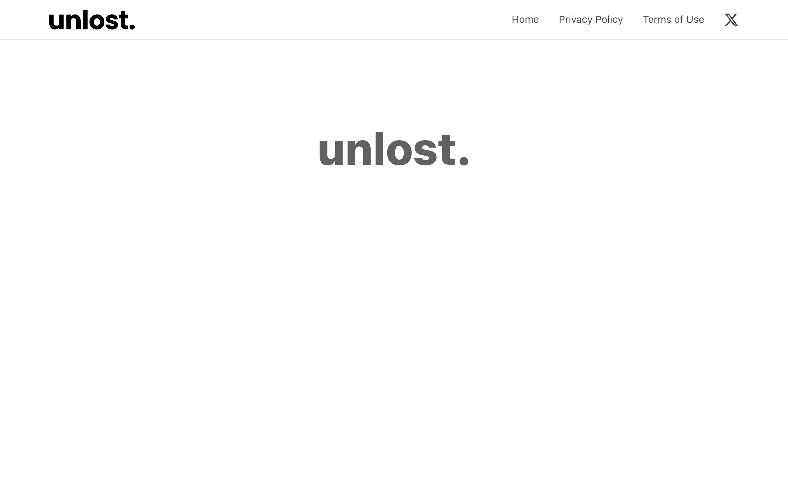 Unlost