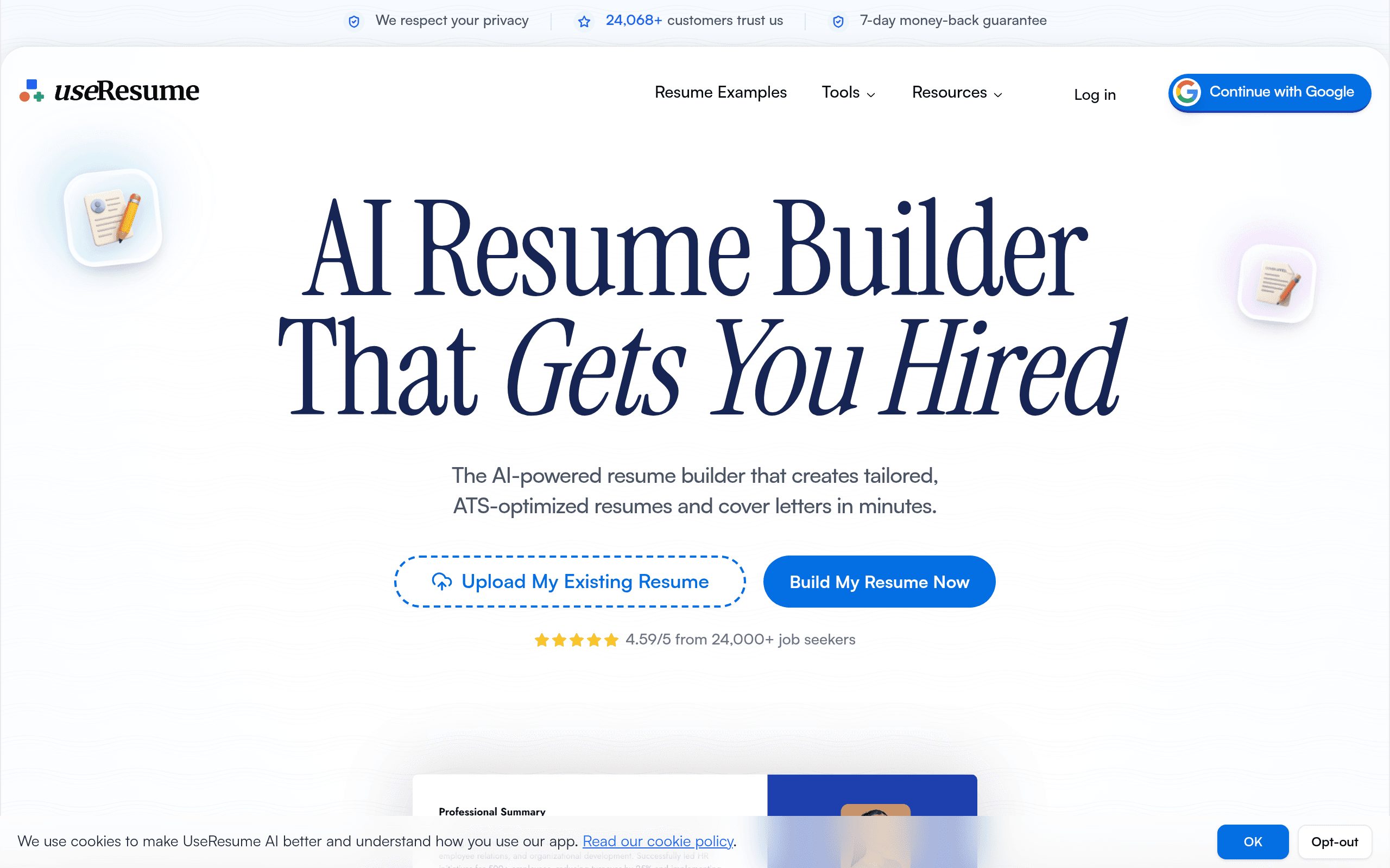 UseResume AI