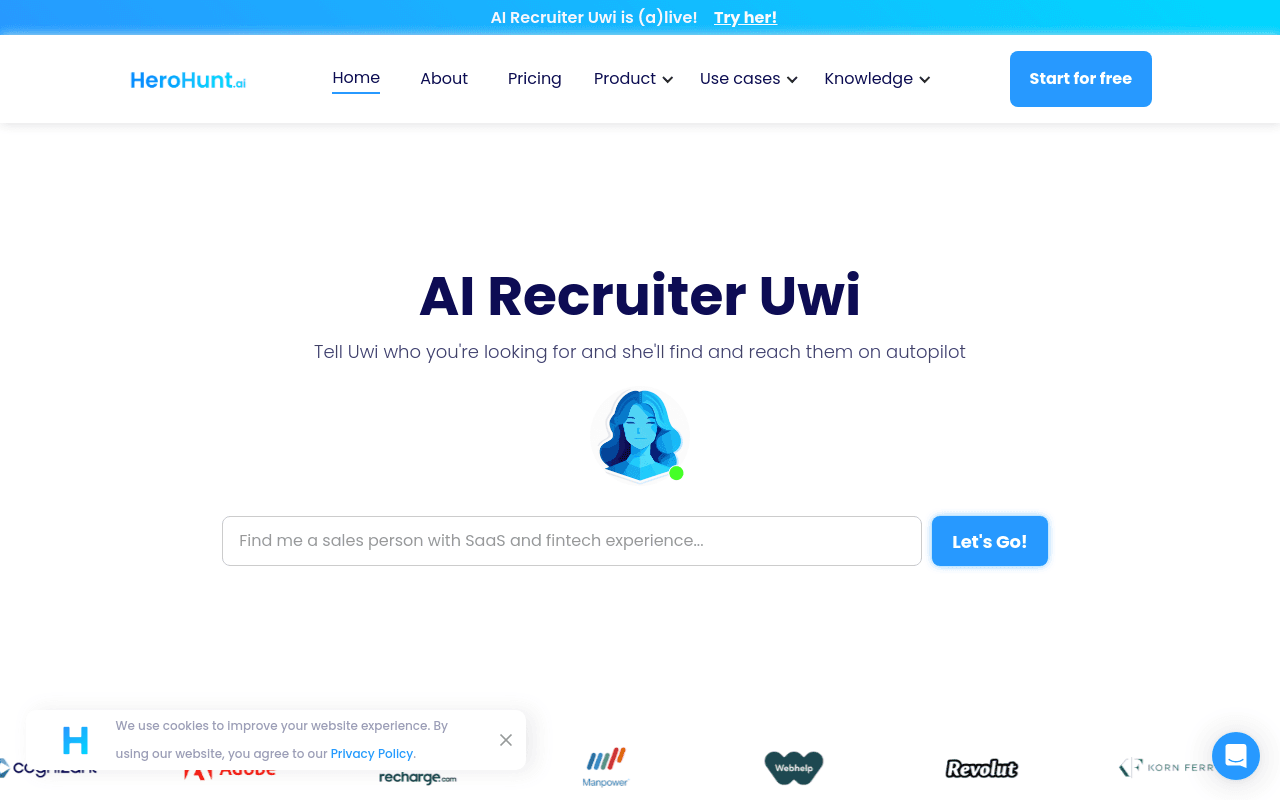 Uwi by Herohunt.ai