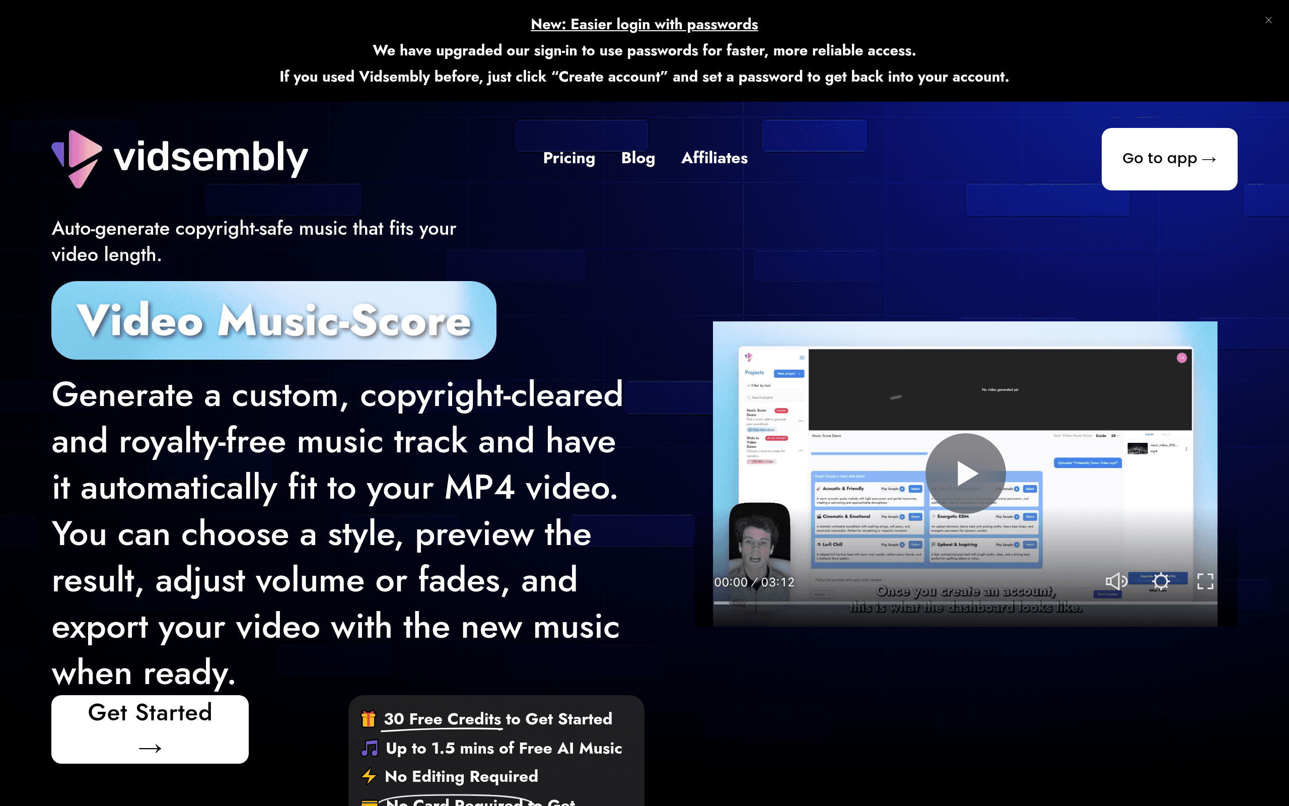Video Music-Score by Vidsembly