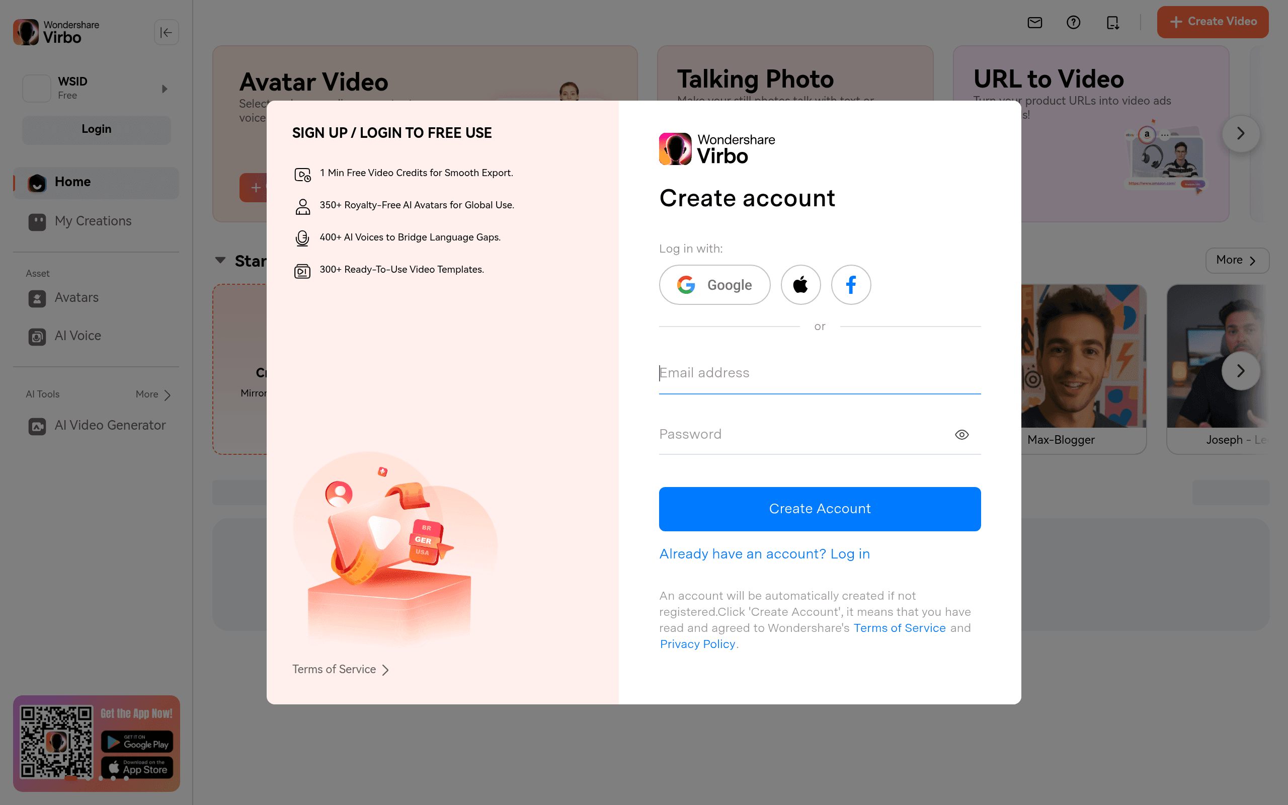 Virbo Video Generator