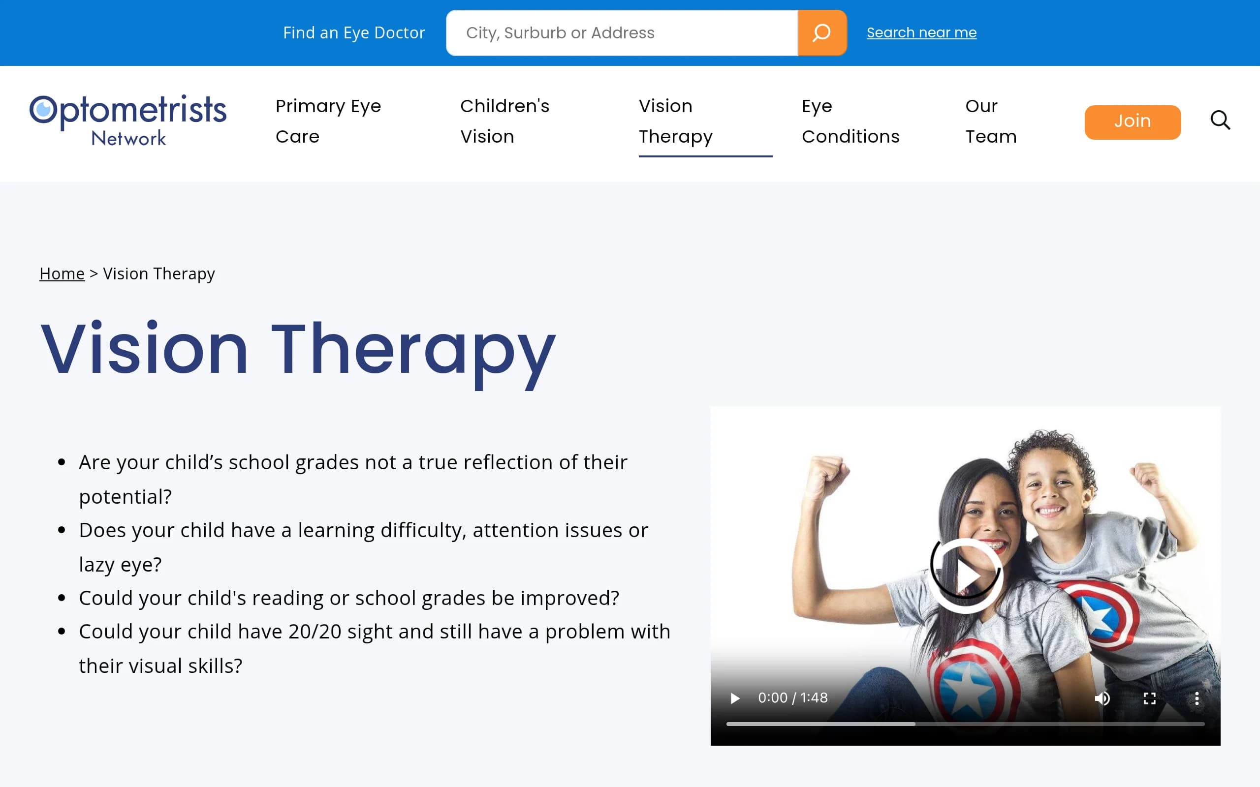 Vision Therapy