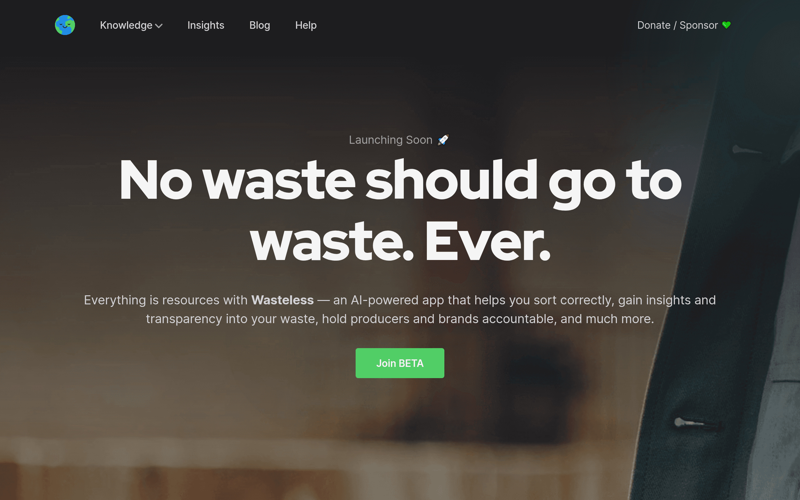 Wasteless App