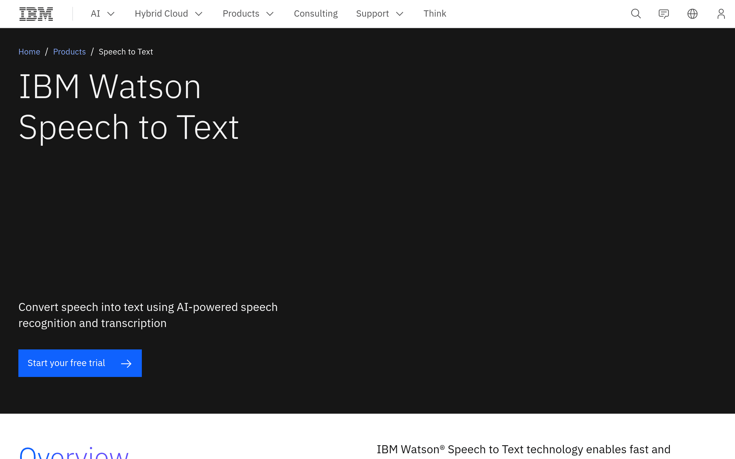 Watson Speech To Text