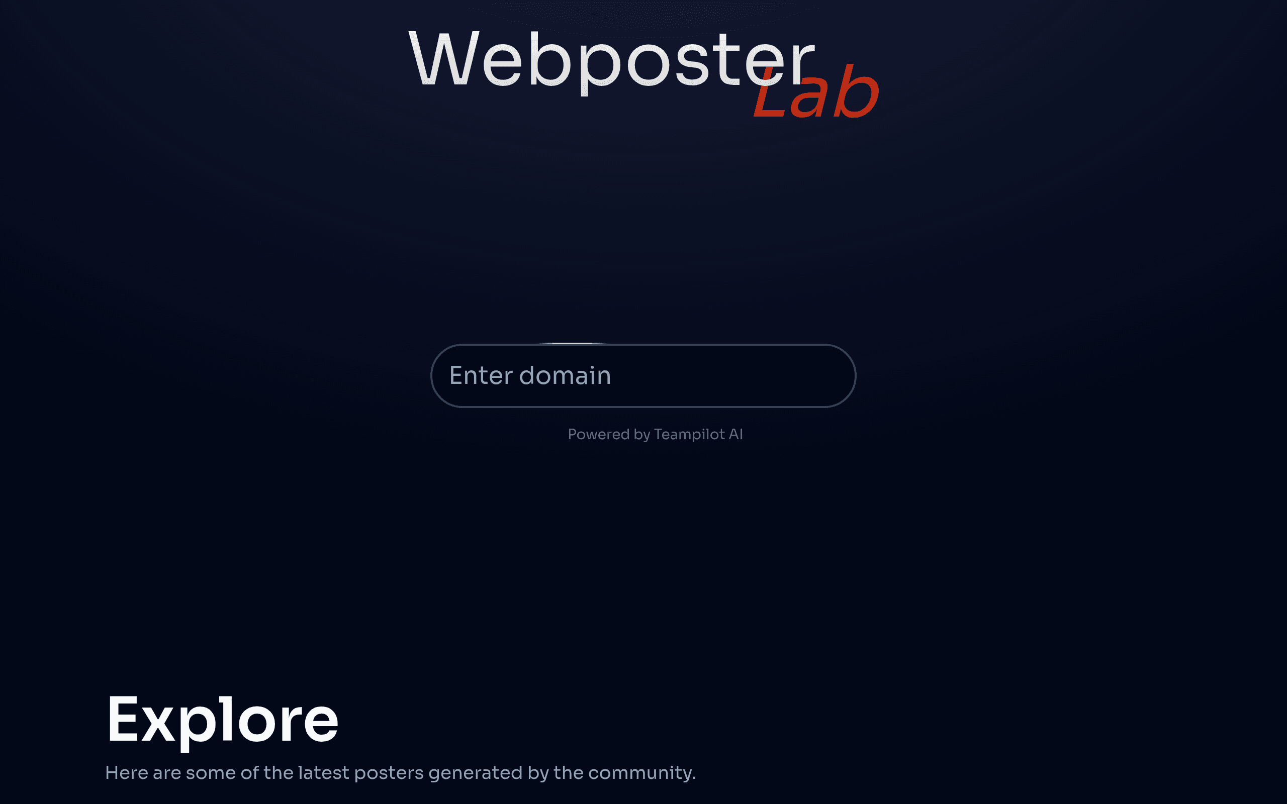 Webposter Lab