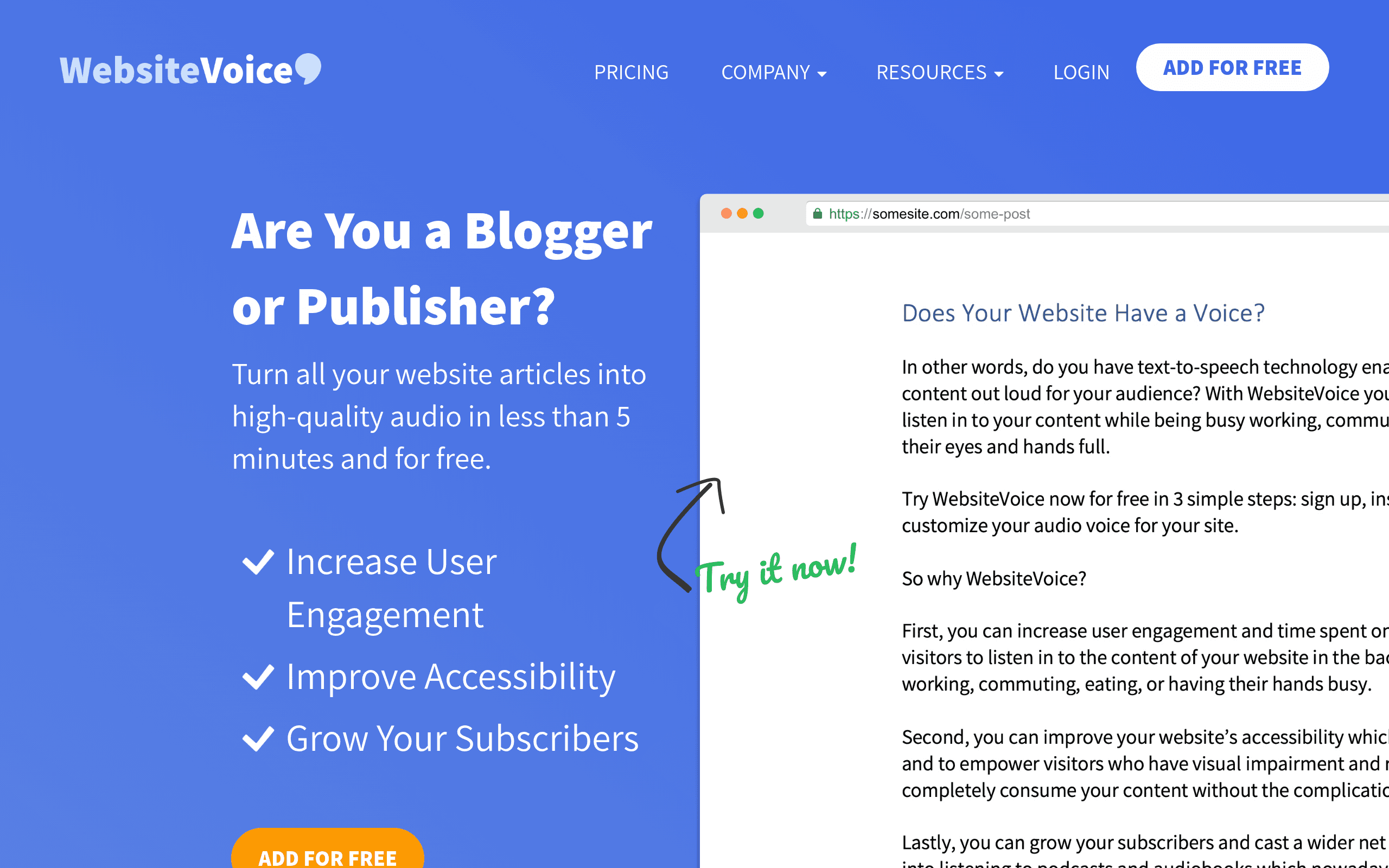 WebsiteVoice