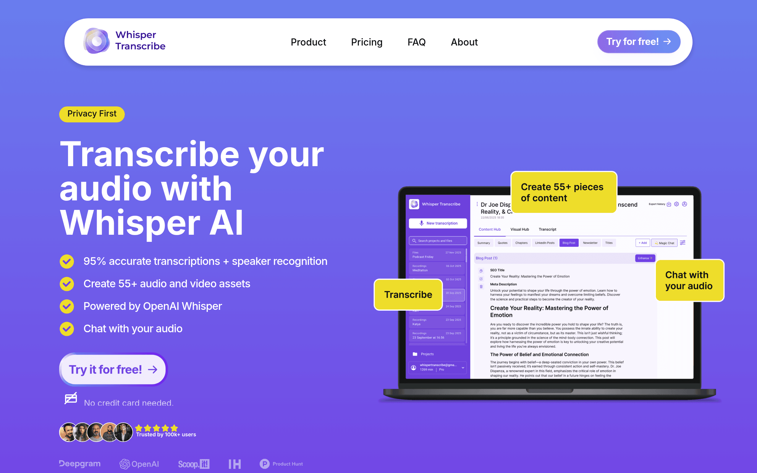 WhisperTranscribe