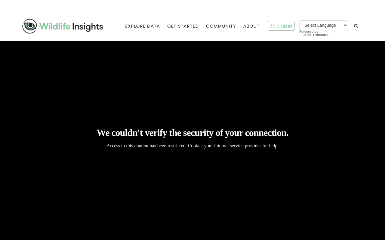 Wildlife Insights