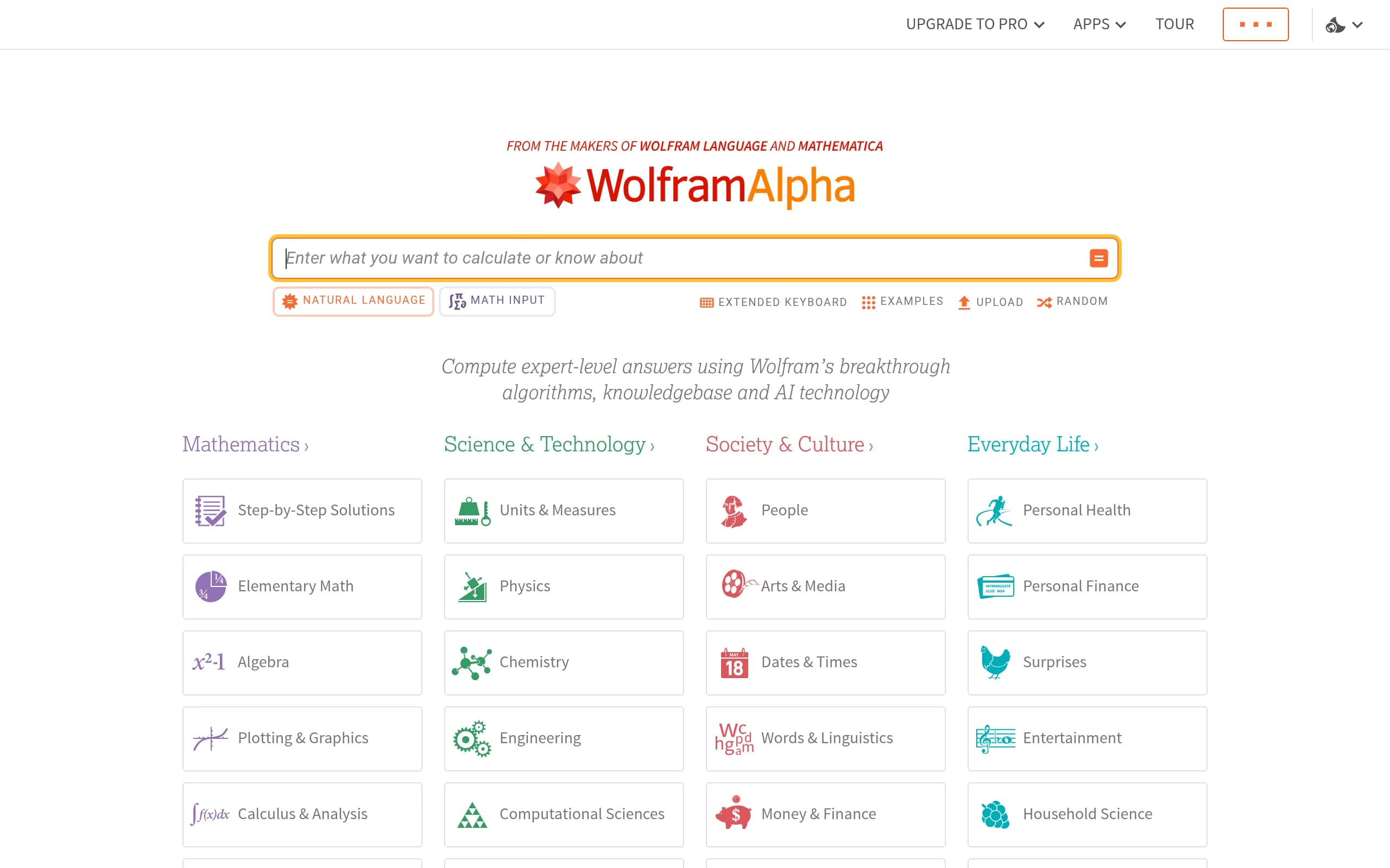 Wolfram|Alpha