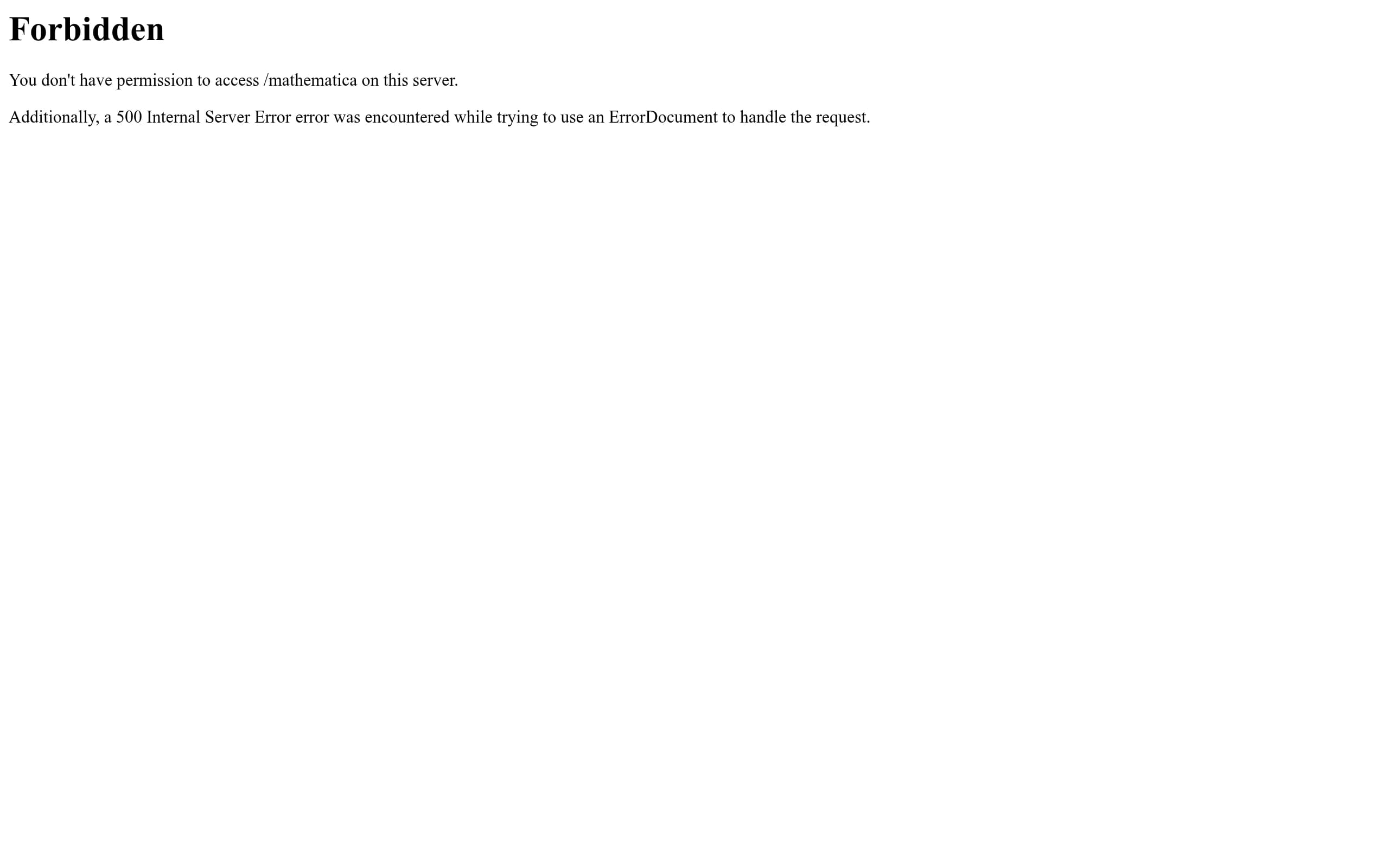 Wolfram Mathematica