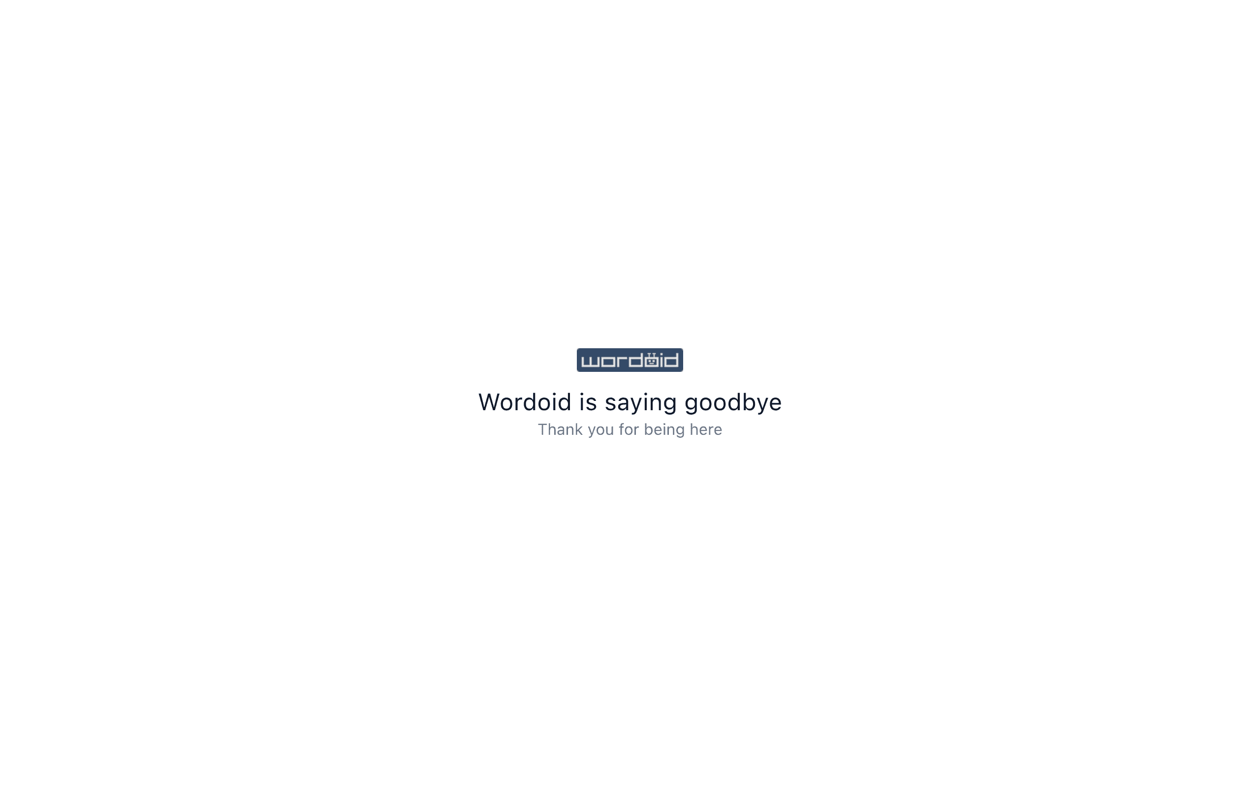 Wordoid