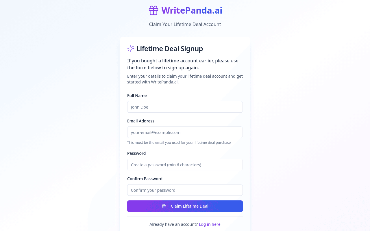 Write Panda