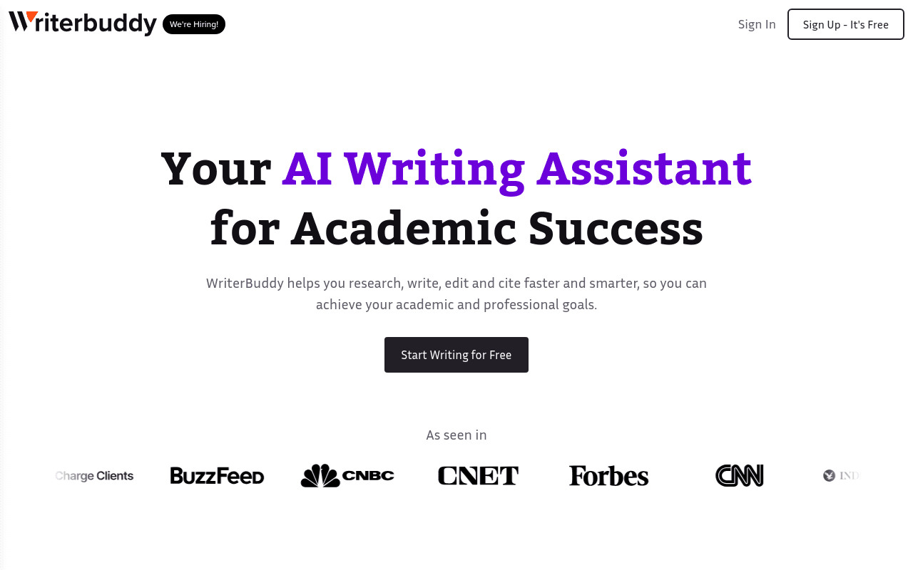 WriterBuddy