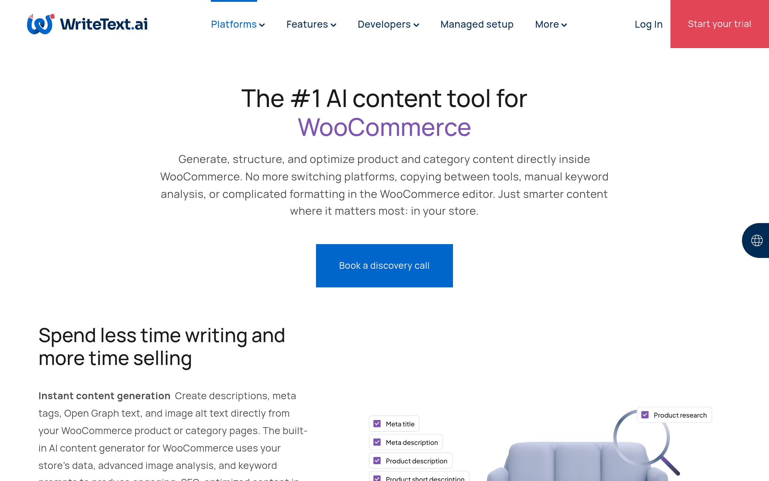 WriteText.ai for WooCommerce
