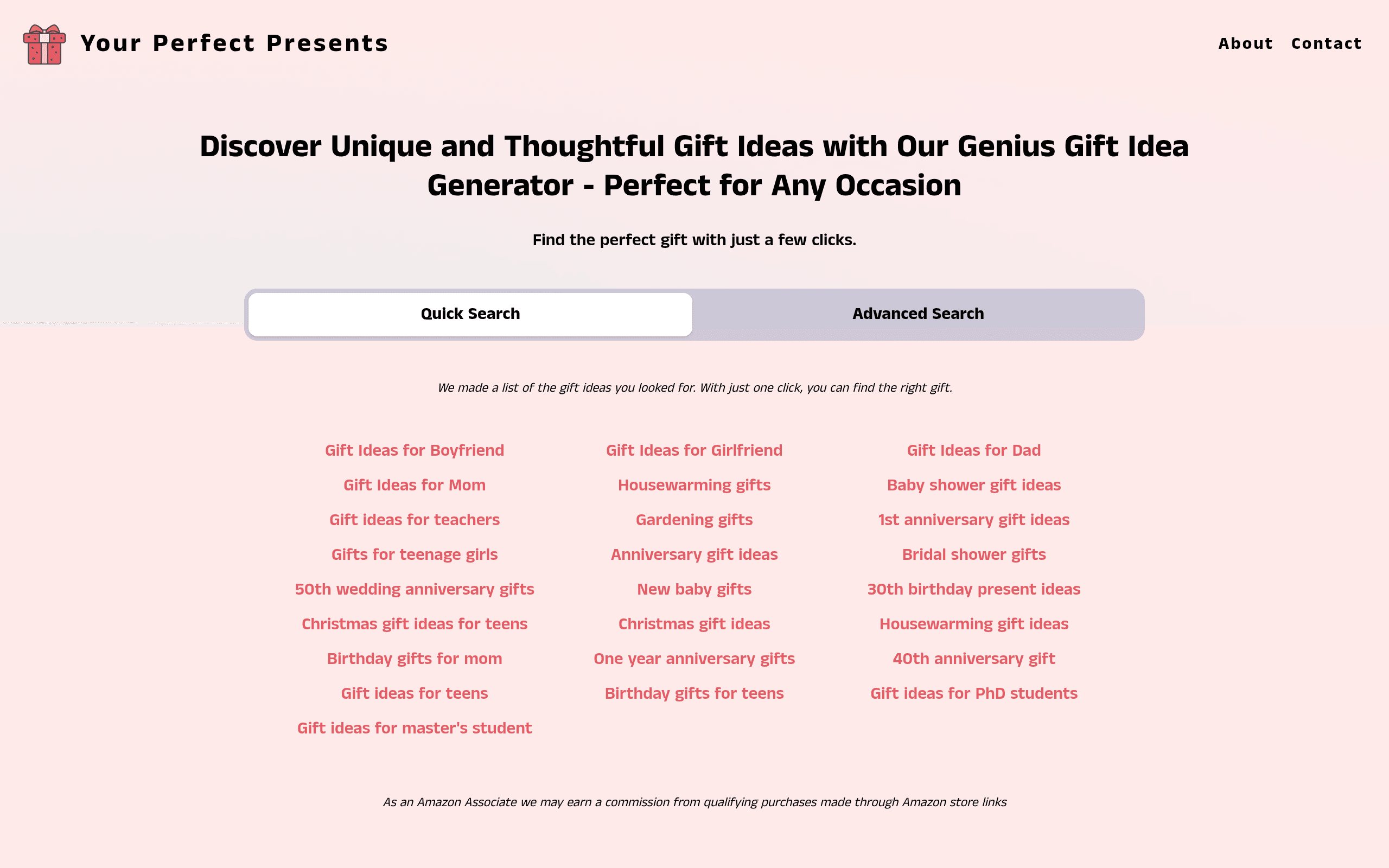 Your Perfect Presents