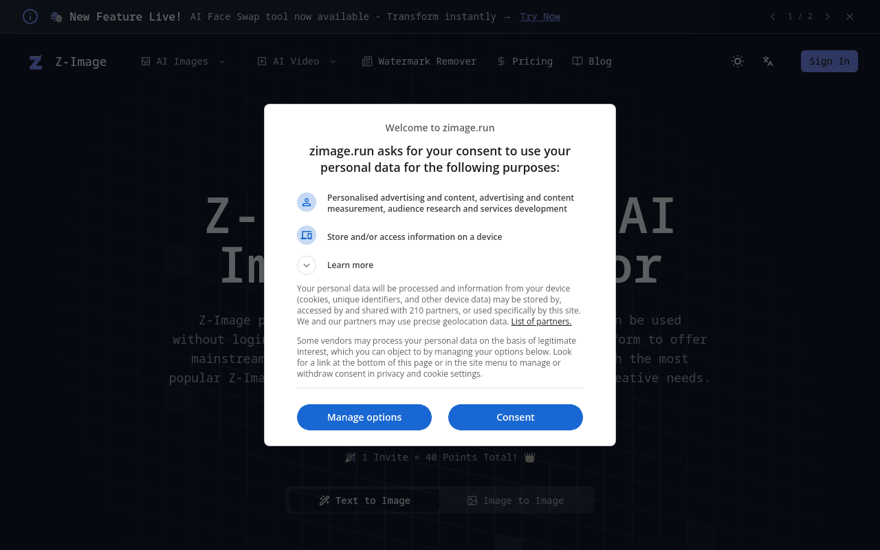 Zimage.run